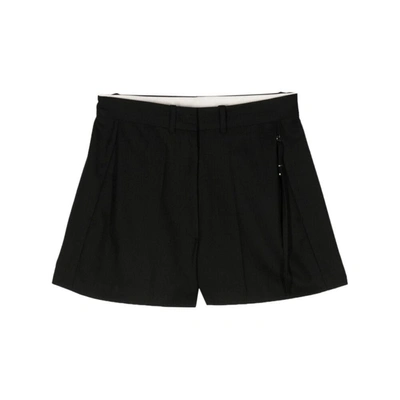 Low Classic Low-waist Tailored Shorts In Black