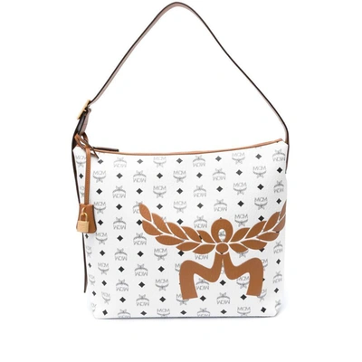 Mcm Bags In White/black