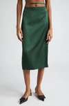 Jacquemus La Jupe Notte Skirt In Green