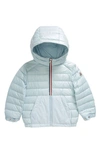 Moncler Masserau Nylon Down Jacket In Light Blue