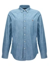 POLO RALPH LAUREN SPORT SHIRT, BLOUSE LIGHT BLUE