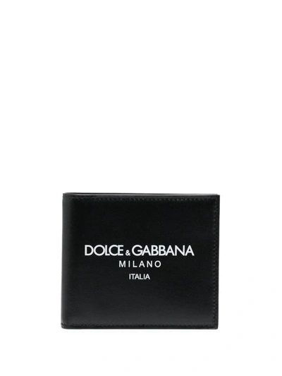 Dolce & Gabbana Wallet Logo Accessories In Black