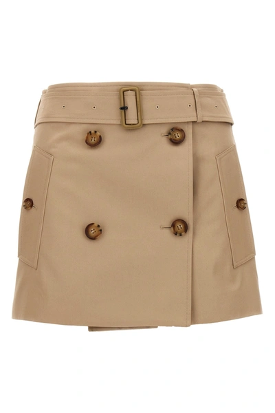 Burberry Women 'brielle' Skirt In Cream