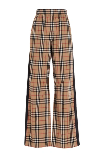 Burberry Louane Trousers In Beis