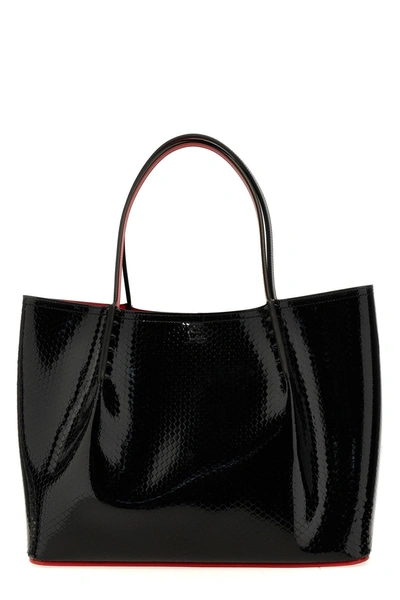 Christian Louboutin Women 'cabarock Large' Shopping Bag In Black