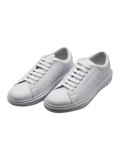 Armani Exchange Sneakers In White