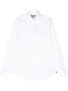 Corneliani Elegant White Cotton Shirt In White
