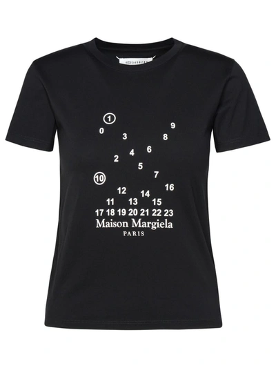 Maison Margiela Bubble Print T-shirt In Negro