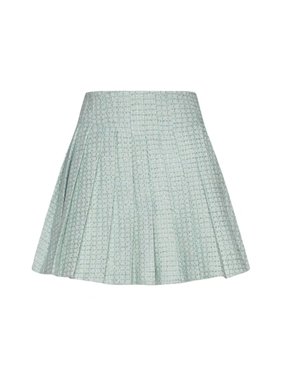 Self-portrait Skirt In Green