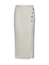 Self-portrait Skirt In White