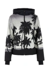 PALM ANGELS PALM ANGELS WOMAN PRINTED POLYESTER PALM SKI JACKET