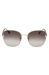 TOM FORD 61MM BUTTERFLY SUNGLASSES