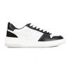 Ferragamo Dennis Low-top Sneakers In Black