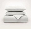 Boll & Branch Organic Ottoman Rib Duvet Set In White