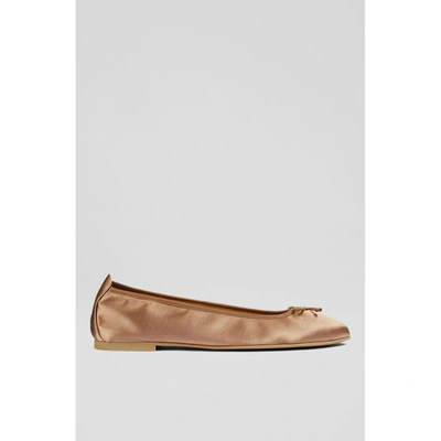 L.k.bennett Trilly Flats In Brown
