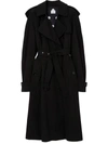 Burberry Klassischer Trenchcoat In Black