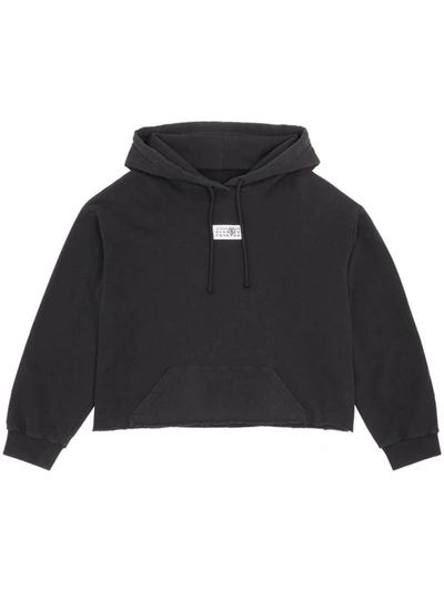 MM6 MAISON MARGIELA MM6 MAISON MARGIELA LOGO COTTON HOODIE