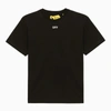OFF-WHITE OFF-WHITE™ | OFF STAMP BLACK COTTON T-SHIRT WITH LOGO