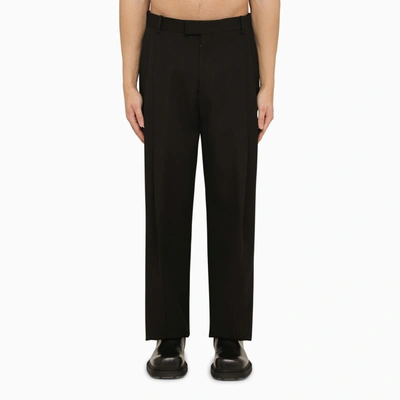 OFF-WHITE OFF-WHITE™ | BLACK VIRGIN WOOL TROUSERS