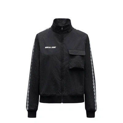 Moncler Genius Logo Windbreaker In Black