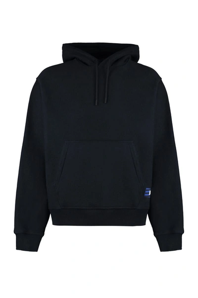 Burberry Ekd Hoodie In Black