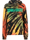DSQUARED2 DSQUARED2 TIE &AMP; DYE JAMAICA HOODIE