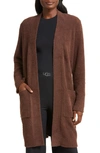 Shop Ugg (r) Kallie Longline Cardigan In Cola