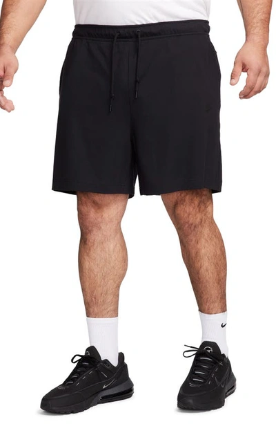 Nike Mens  Tech Lightweight Shorts In Black/black