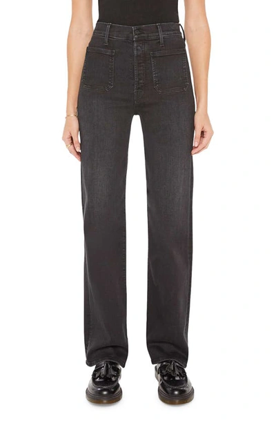 Mother The Patch Pocket Rambler Sneak Jeans In Vroom Vrm