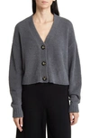 Ugg Nyomi Button Front Cardigan In Obsidian