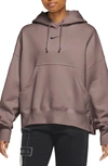 Nike Women's  Sportswear Phoenix Fleece Over-oversized Pullover Hoodie In Purple