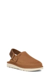 Ugg Kids Goldenstart Slingback Clog Flats In Chestnut