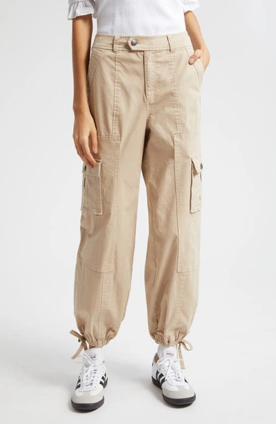 Cinq À Sept Zola Cargo Pants In Khaki