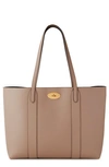 Mulberry Bayswater Leather Tote In Maple-navy