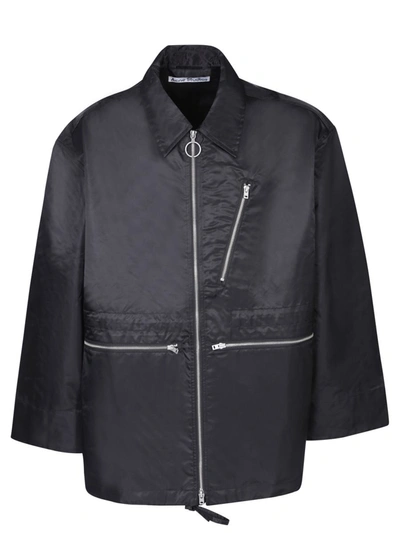 Acne Studios Black Spread Collar Jacket