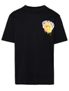 BARROW BLACK COTTON T-SHIRT