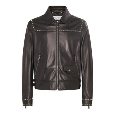 Valentino Jackets Black