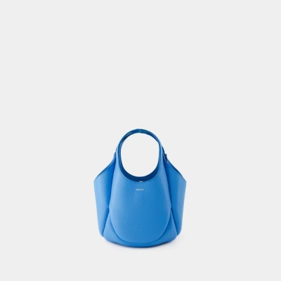 Coperni Mini Bucket Swipe Shopper Bag -  - Leather - Blue