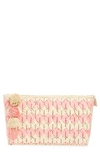 BTB LOS ANGELES BRIA STRAW CLUTCH