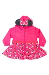 WESTERN CHIEF KIDS' MINNIE MOUSE LOVE WATER RESISTANT RAINCOAT