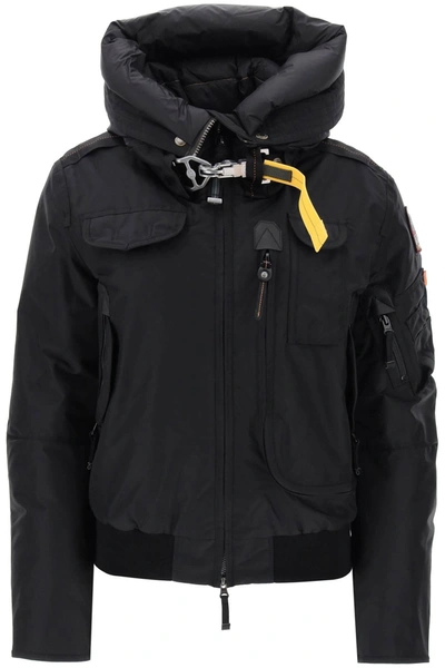 Parajumpers Gobi Clasp-fastening Padded Jacket In Black