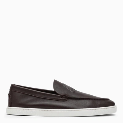 Christian Louboutin Varsiboat Boat Shoe In Brown