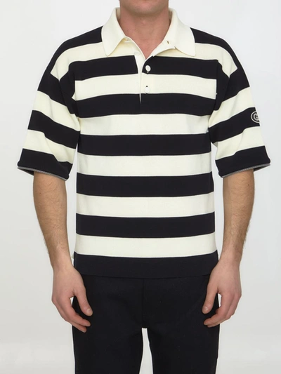 Gucci Detachable Sleeves Polo In Beige