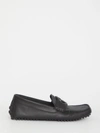 Gucci Square-toe Leather Loafers In Black