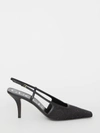 Gucci Crystal-embellished Pointed-toe Pumps In Black