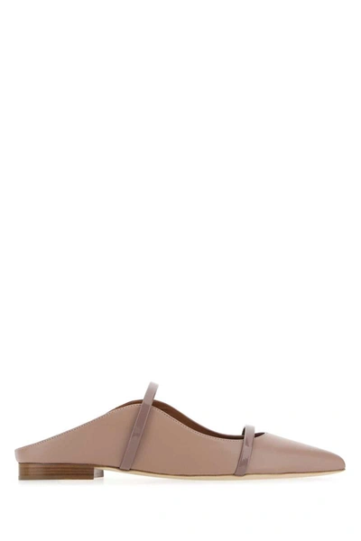 Malone Souliers Flat Shoes In Color Carne Y Neutral