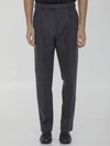GUCCI WOOL AND CASHMERE TROUSERS