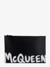 Alexander Mcqueen Alexander Mc Queen "mc Queen Graffiti" Clutch In Black