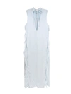 Jil Sander Women Viscose Dress With Lateral Rouches