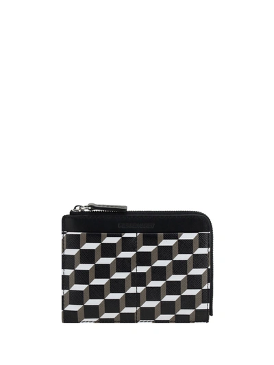 Pierre Hardy Wallet In Black/white/black